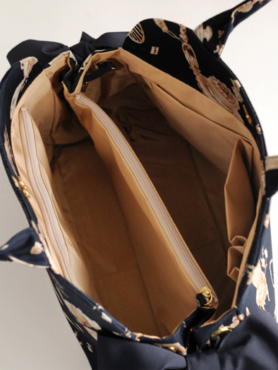 アンティークアリス グログランリボンBAG